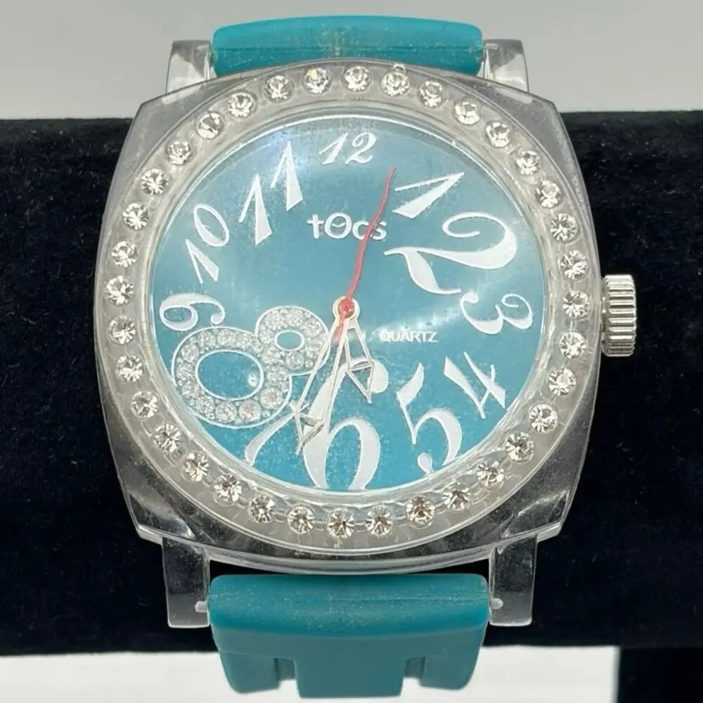 Silver & Blue Tocs Men’s Watch